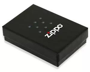 Zippo mit Text Gravur in Box